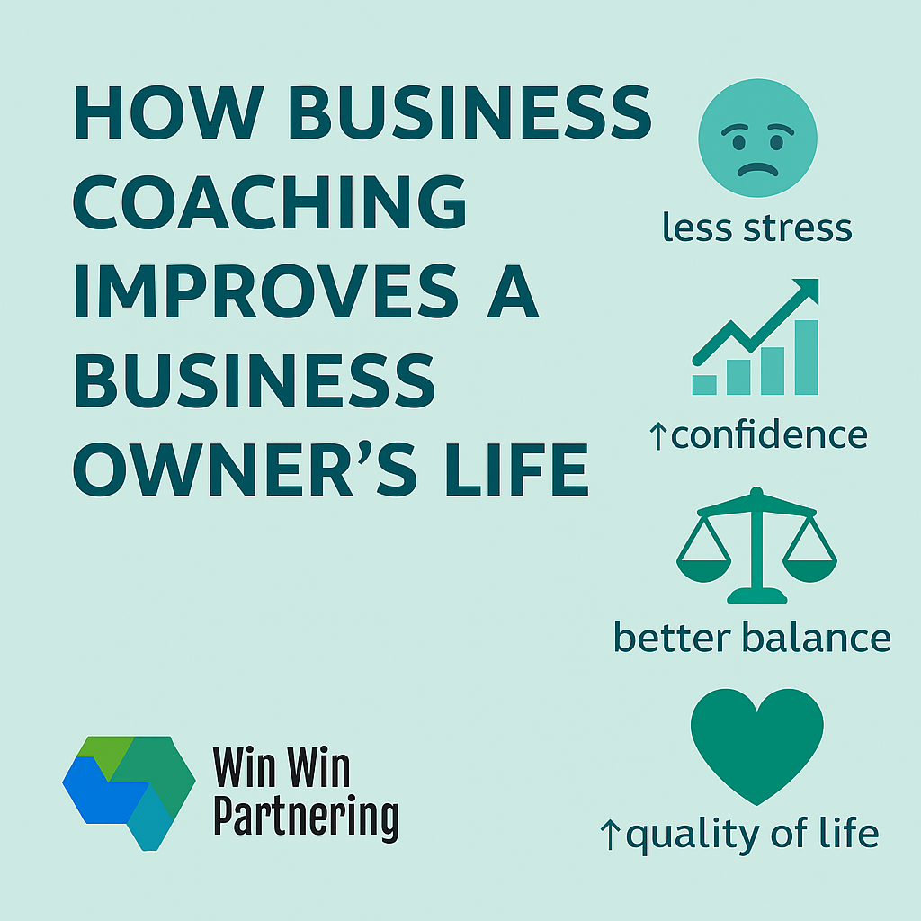 benefits of business coaching for small business owners