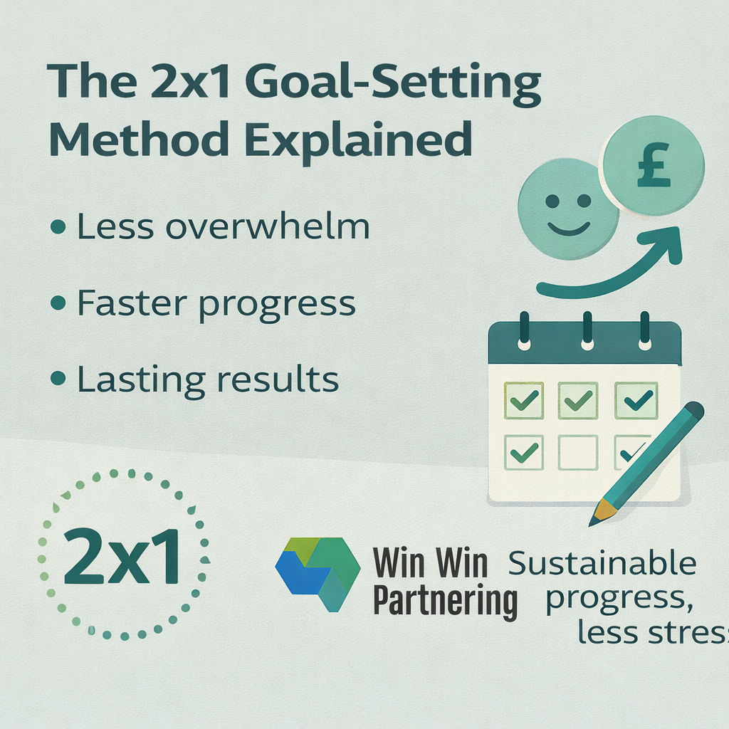 The 2x1 Goal-Setting Method A Smarter Way to Plan Your Year