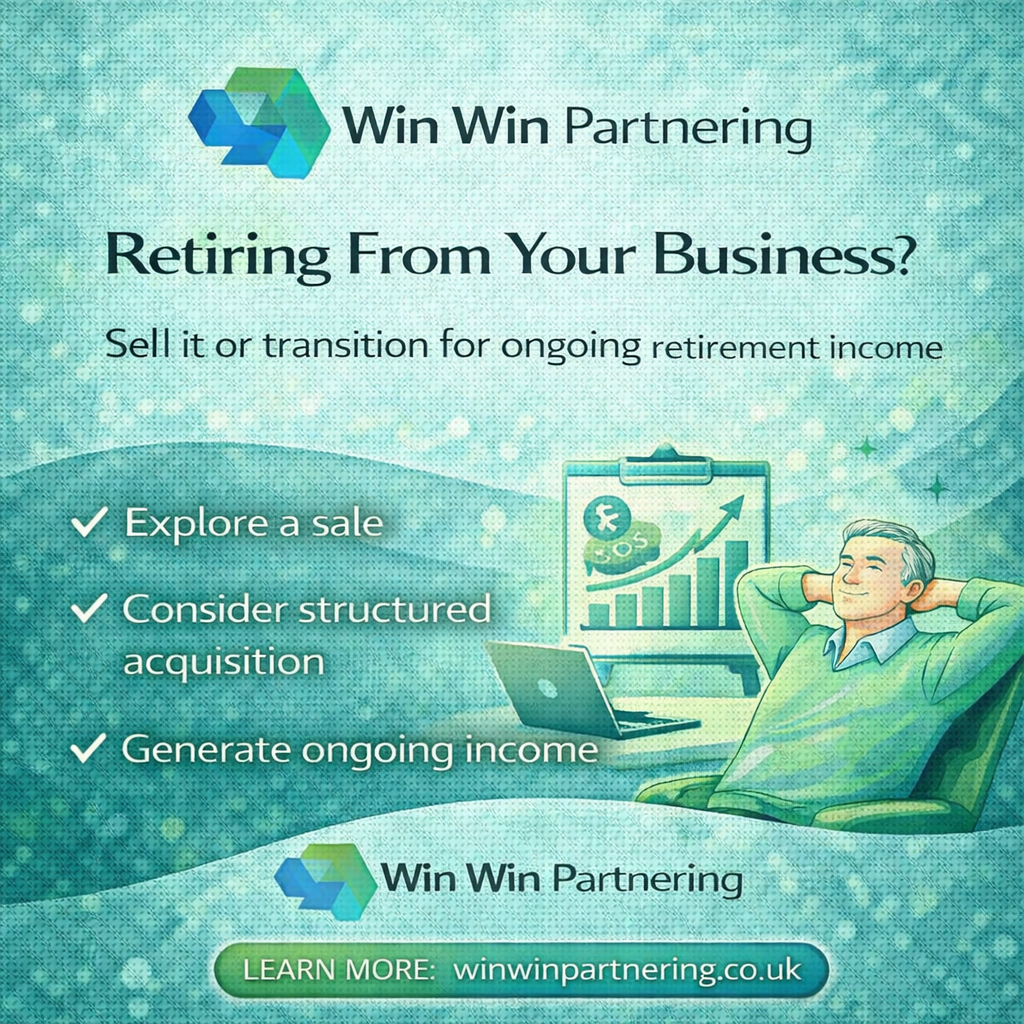 retiring from a business