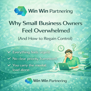 why small business owners feel overwhelmed