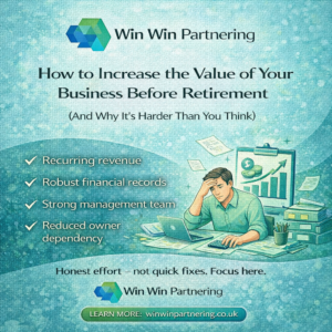 increase the value of your business before retirement