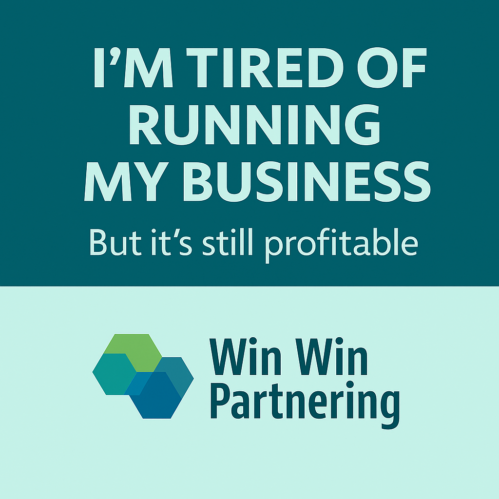 I Am Tired of Running My Business - What Should I Do